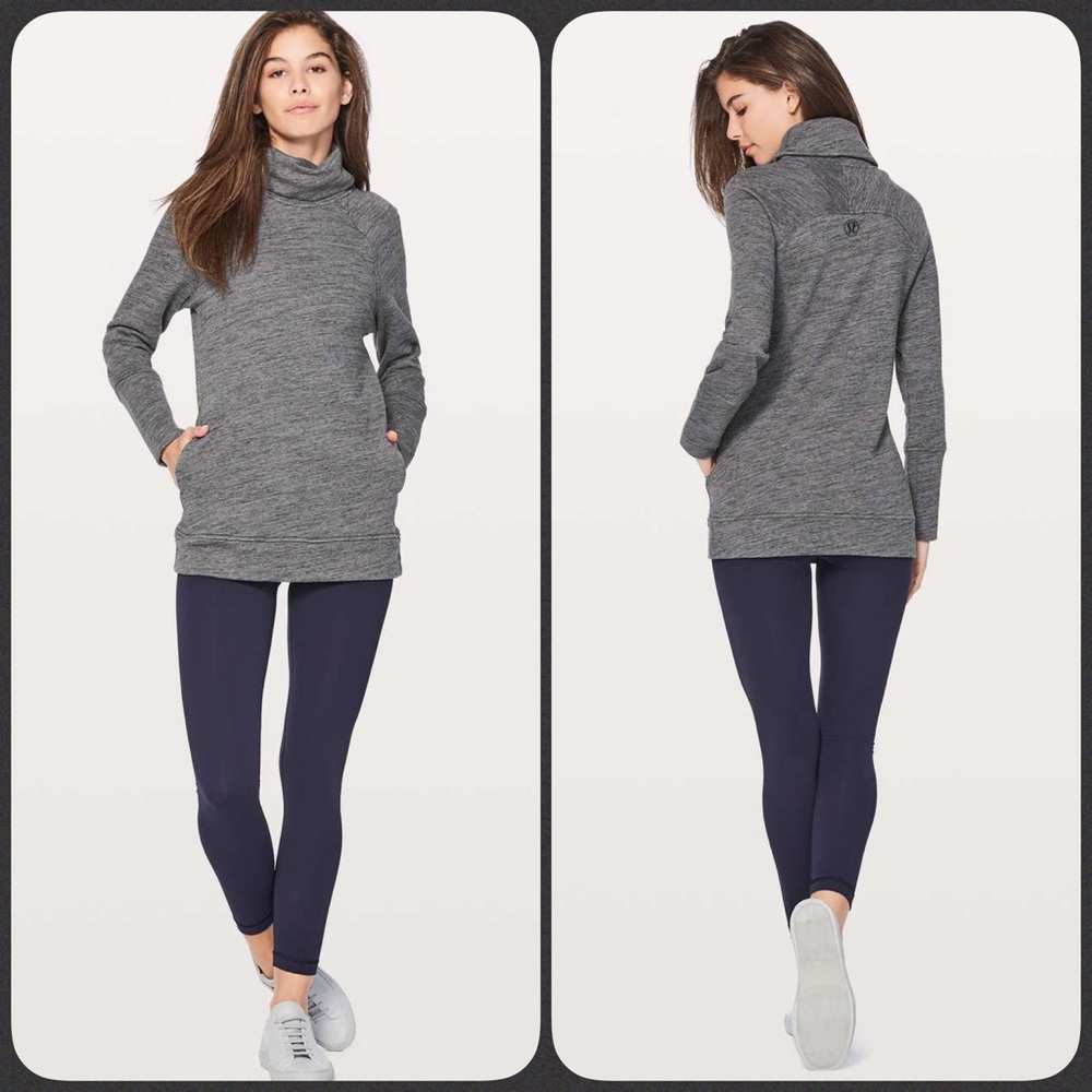 Lululemon To You Tunic Heathered Grey 4